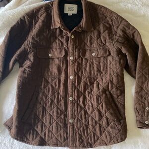 Brown urban outfitters jacket mens